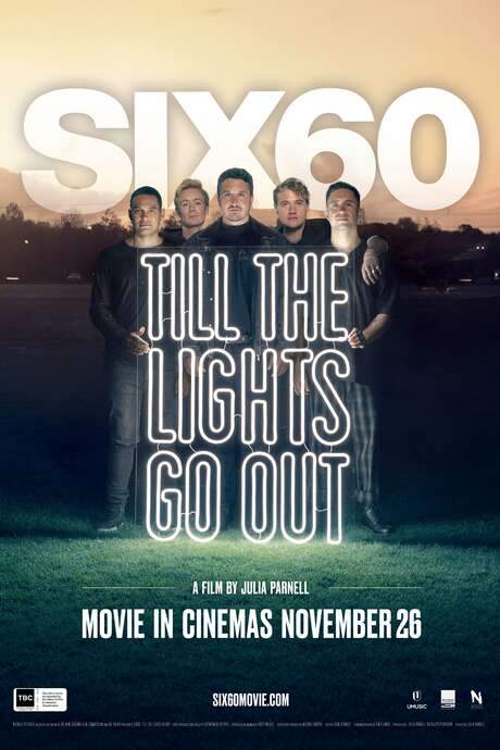 This documentary explores the remarkable journey of the New Zealand band SIX60. From their humble beginnings as a student group in Dunedin, they rose to become the first Kiwi act to headline Western Springs Stadium for a crowd of 50,000. The film delves into the band's personal struggles, their experiences with critical reception, and the difficulties of maintaining their connection with fans while navigating the challenges of staying together as a group.